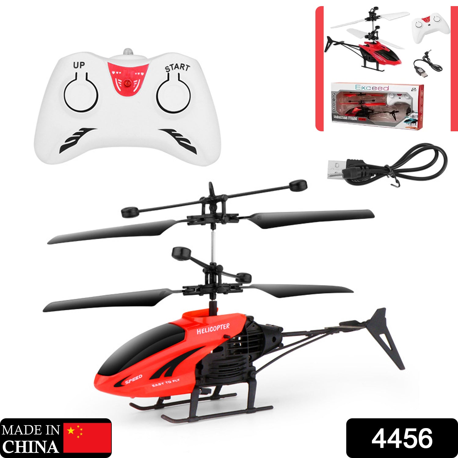 4456 Remote Control Helicopter with USB Chargeable Cable for Boy and Girl Children (Pack of 1) DeoDap 4456 Remote Control Helicopter with USB Chargeable Cable for Boy and Girl Children (Pack of 1) DeoDap